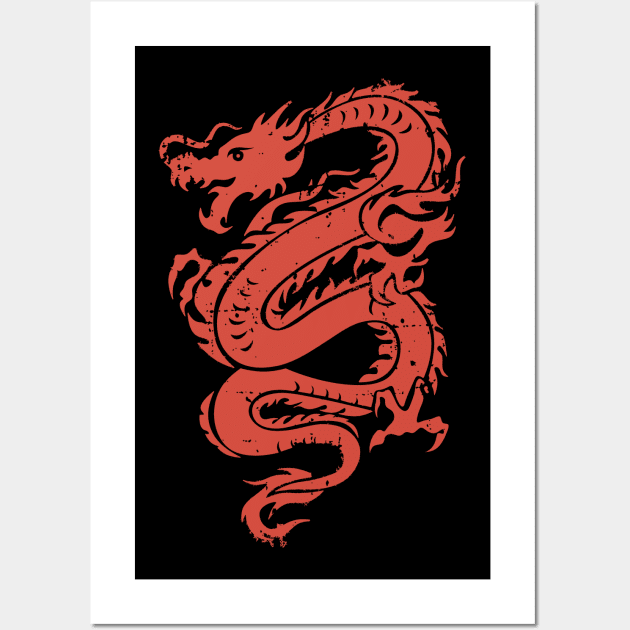 dragon alley Wall Art by vender